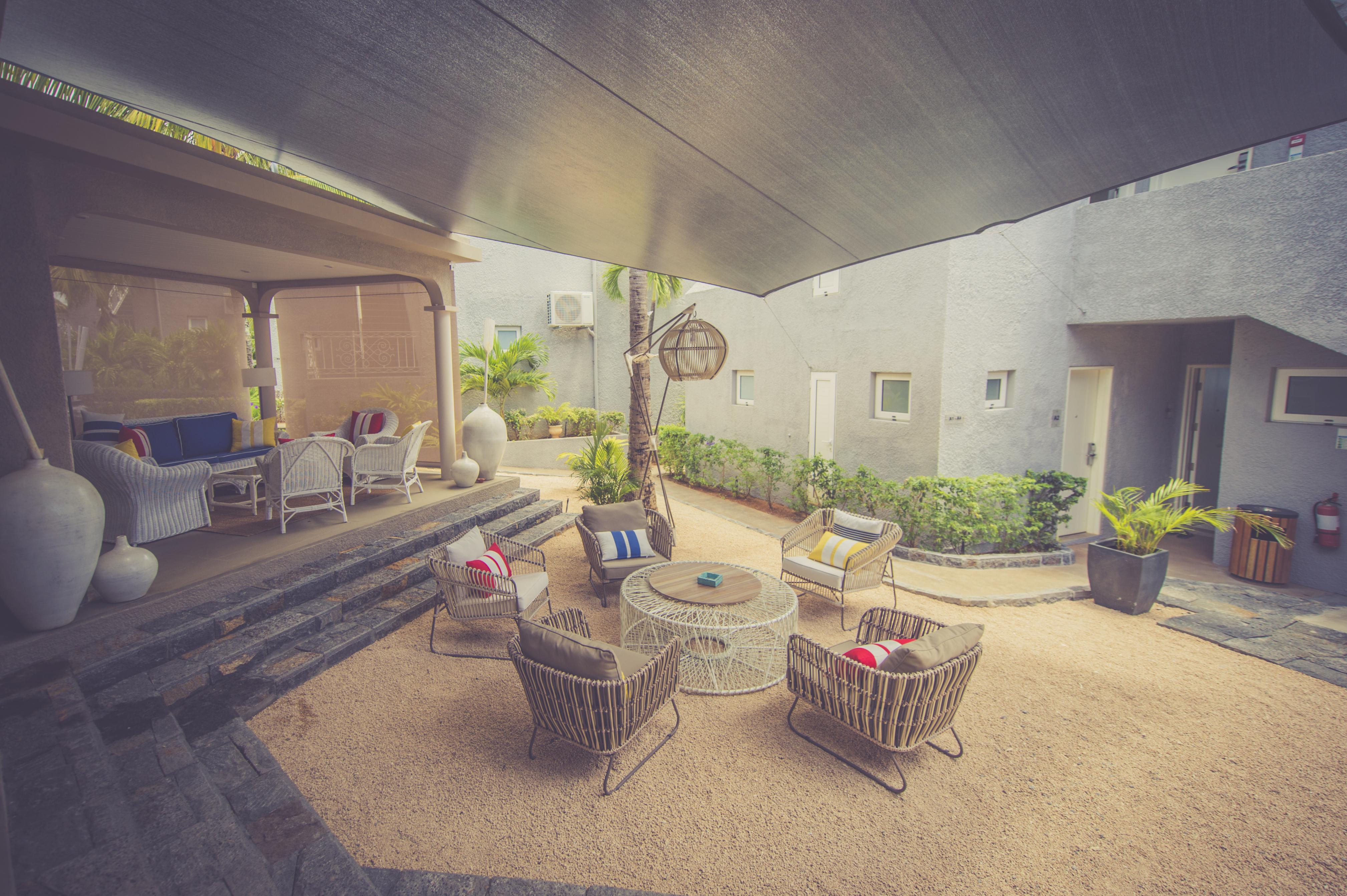 Voile Bleue Boutique Hotel Pointe aux Piments Exteriör bild