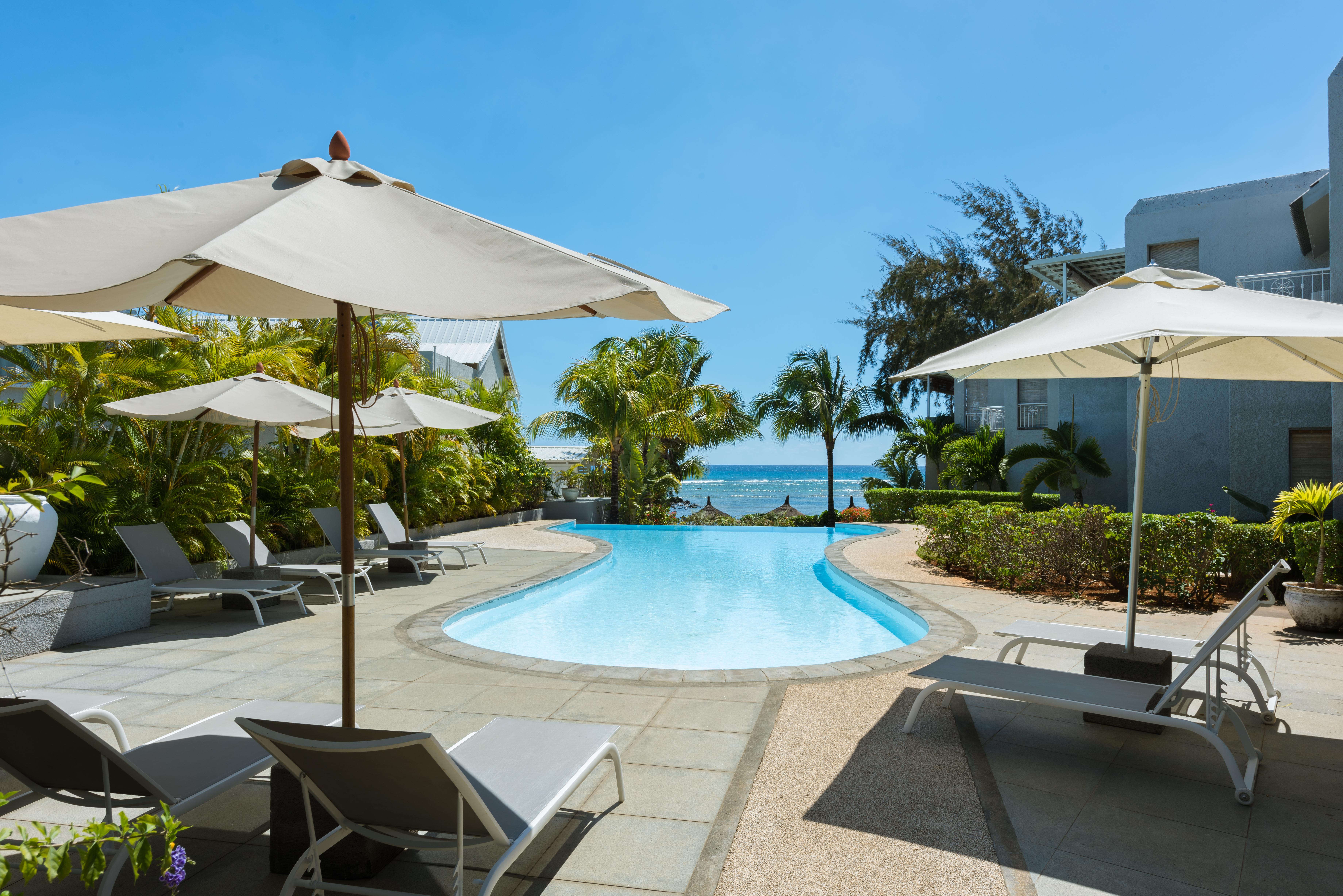 Voile Bleue Boutique Hotel Pointe aux Piments Exteriör bild