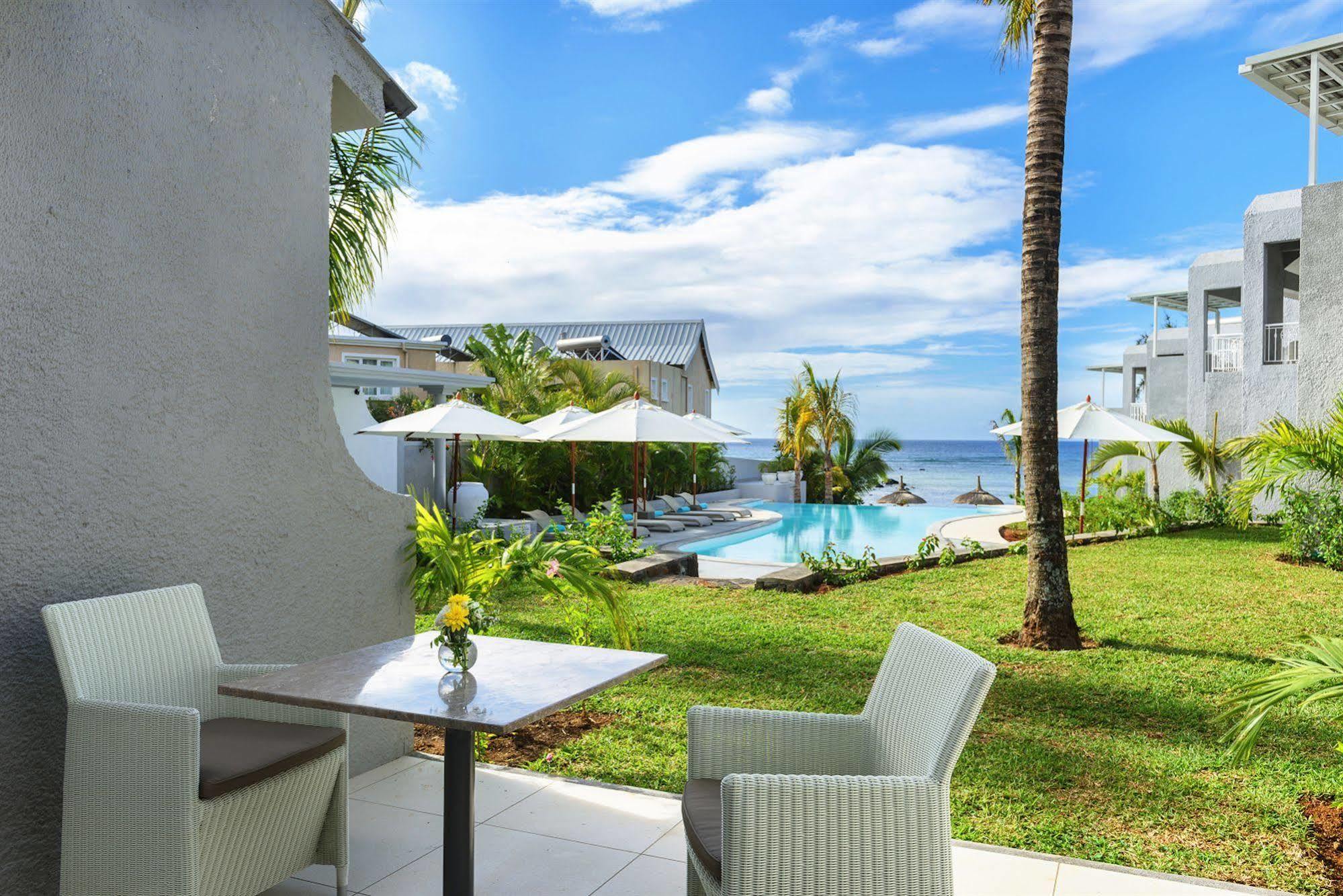 Voile Bleue Boutique Hotel Pointe aux Piments Exteriör bild