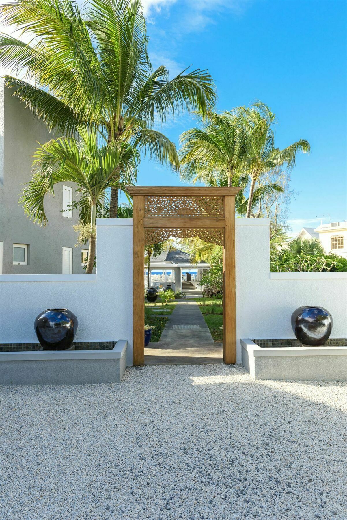 Voile Bleue Boutique Hotel Pointe aux Piments Exteriör bild